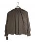 anuans (アニュアンス) キュプラコットンボリュームブラウス/Cupra Cotton Volume Blouse ブラウン サイズ:F：12000円