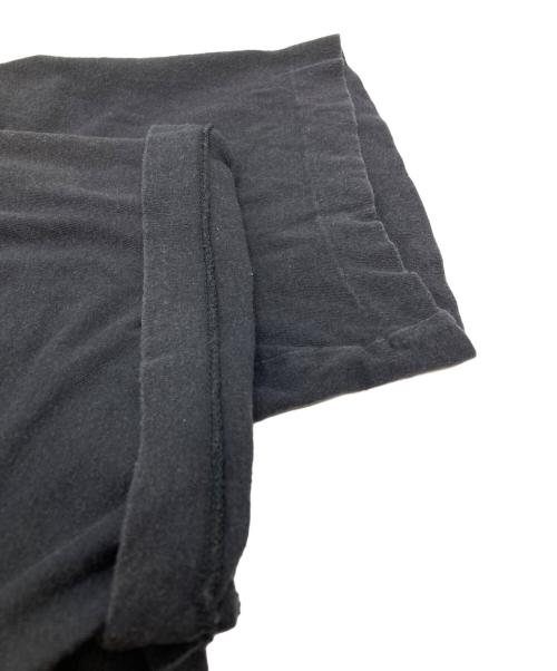 COMME des GARCONS HOMME PLUS（コムデギャルソンオムプリュス）COMME des GARCONS HOMME PLUS (コムデギャルソンオムプリュス) ハーフジップポロシャツ/Half-zip polo shirt ブラック サイズ:FREEの古着・服飾アイテム