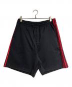 Y-3ワイスリー）の古着「サイドラインバギーショーツ/Side-Stripe Baggy Shorts」｜ブラック