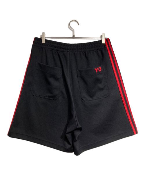 Y-3（ワイスリー）Y-3 (ワイスリー) サイドラインバギーショーツ/Side-Stripe Baggy Shorts ブラック サイズ:Mの古着・服飾アイテム