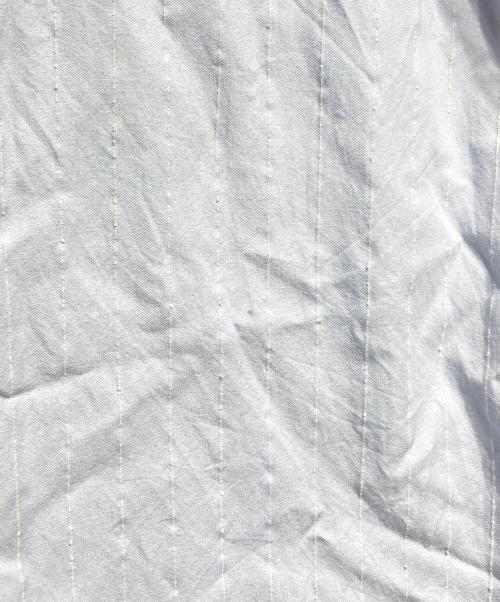CHRISTIAN DADA（クリスチャンダダ）CHRISTIAN DADA (クリスチャンダダ) LIQUIDATED ロングベースボールシャツ / LIQUIDATED Long Baseball Shirt レッド×ブルー サイズ:44の古着・服飾アイテム