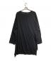 Yohji Yamamoto pour homme (ヨウジヤマモト プールオム) DIORAMA COTTON ⅬONG SLEEVE ブラック サイズ:3：18000円