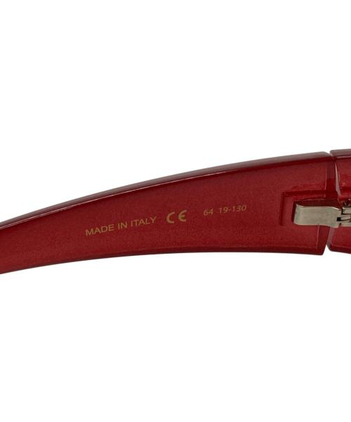 This Uniform（ディスユニフォーム）This Uniform (ディスユニフォーム) サングラス/Sunglasses レッド サイズ:64-19-130の古着・服飾アイテム