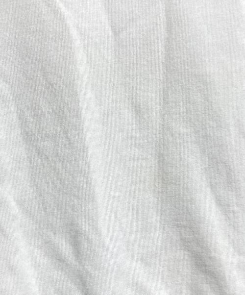 COMME des GARCONS SHIRT（コムデギャルソンシャツ）COMME des GARCONS SHIRT (コムデギャルソンシャツ) カットデザイン長袖カットソー/Cut-out design long-sleeved cut-and-sew top ホワイト サイズ:Sの古着・服飾アイテム