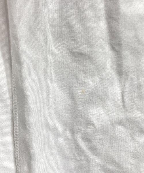 COMME des GARCONS SHIRT（コムデギャルソンシャツ）COMME des GARCONS SHIRT (コムデギャルソンシャツ) カットデザイン長袖カットソー/Cut-out design long-sleeved cut-and-sew top ホワイト サイズ:Sの古着・服飾アイテム