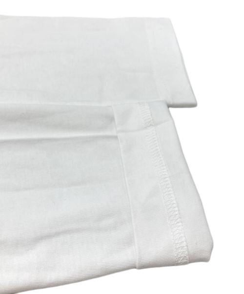 COMME des GARCONS SHIRT（コムデギャルソンシャツ）COMME des GARCONS SHIRT (コムデギャルソンシャツ) カットデザイン長袖カットソー/Cut-out design long-sleeved cut-and-sew top ホワイト サイズ:Sの古着・服飾アイテム