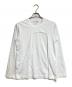COMME des GARCONS SHIRT（コムデギャルソンシャツ）の古着「カットデザイン長袖カットソー/Cut-out design long-sleeved cut-and-sew top」｜ホワイト