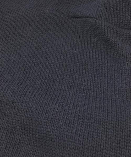 COMME des GARCONS（コムデギャルソン）COMME des GARCONS (コムデギャルソン) ねじれツギハギ変形ニットワンピース/Twisted patchwork asymmetrical knit dress ネイビー サイズ:Mの古着・服飾アイテム