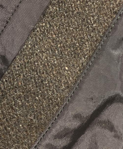 COMME des GARCONS HOMME（コムデギャルソン オム）COMME des GARCONS HOMME (コムデギャルソン オム) インサイドアウトウールナイロンコート/Inside-out Wool-Nylon Coat ブラウン サイズ:XSの古着・服飾アイテム