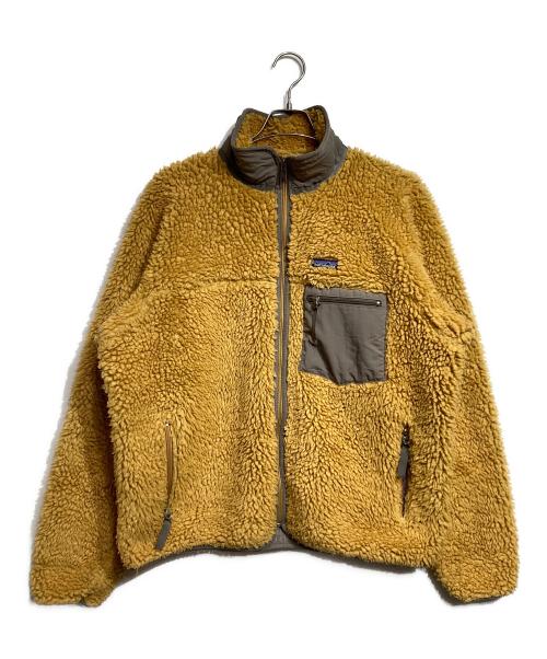 Patagonia（パタゴニア）Patagonia (パタゴニア) USA製クラシックレトロカーディガン テキーラゴールド サイズ:Lの古着・服飾アイテム
