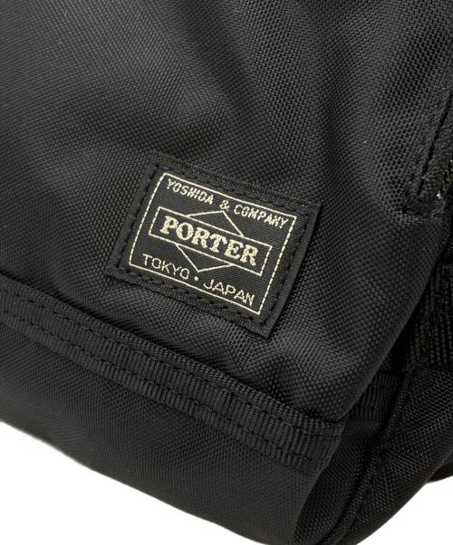 PORTER（ポーター）PORTER (ポーター) フラッシュウエストバッグ/FLASH WAIST BAG ブラックの古着・服飾アイテム
