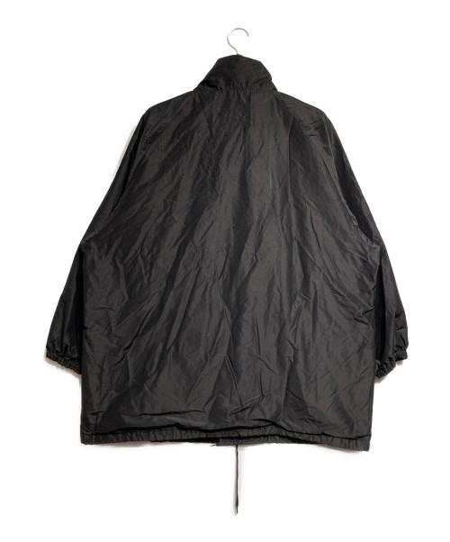 COMOLI（コモリ）COMOLI (コモリ) コットンシルク フーデッドコート/Cotton Silk Hooded Coat ブラック サイズ:2の古着・服飾アイテム