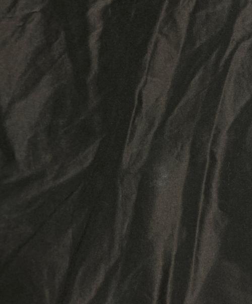 COMOLI（コモリ）COMOLI (コモリ) コットンシルク フーデッドコート/Cotton Silk Hooded Coat ブラック サイズ:2の古着・服飾アイテム