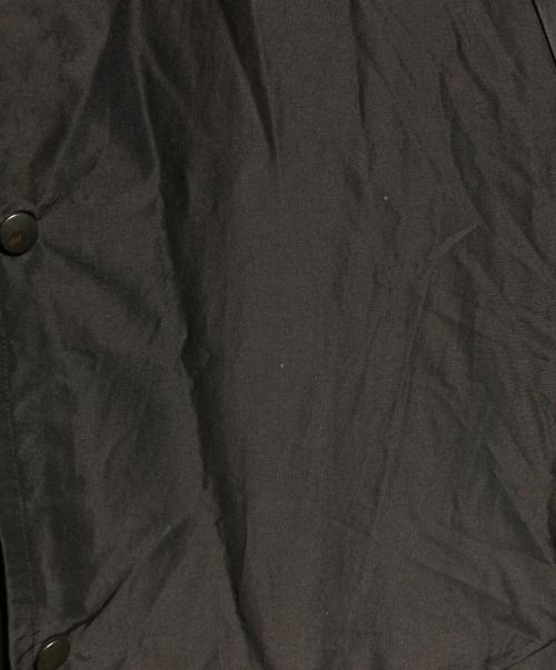 COMOLI（コモリ）COMOLI (コモリ) コットンシルク フーデッドコート/Cotton Silk Hooded Coat ブラック サイズ:2の古着・服飾アイテム