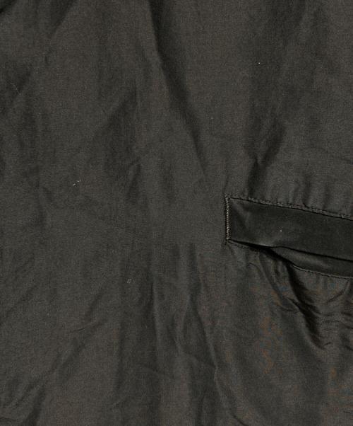 COMOLI（コモリ）COMOLI (コモリ) コットンシルク フーデッドコート/Cotton Silk Hooded Coat ブラック サイズ:2の古着・服飾アイテム