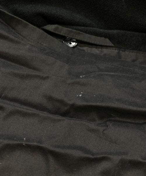 COMOLI（コモリ）COMOLI (コモリ) コットンシルク フーデッドコート/Cotton Silk Hooded Coat ブラック サイズ:2の古着・服飾アイテム