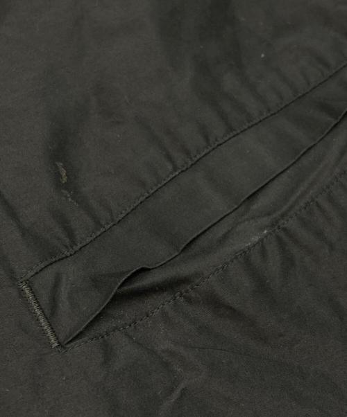 COMOLI（コモリ）COMOLI (コモリ) コットンシルク フーデッドコート/Cotton Silk Hooded Coat ブラック サイズ:2の古着・服飾アイテム