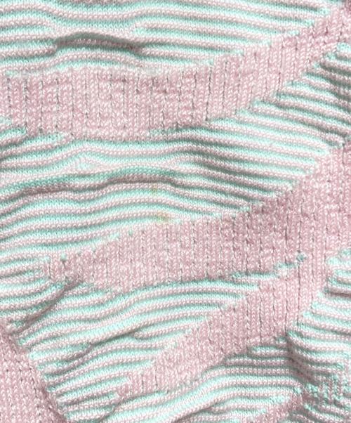 ROTOL（ロトル）ROTOL (ロトル) 3D SKELTON KNIT/ 3Dスケルトンニット ピンク サイズ:2の古着・服飾アイテム