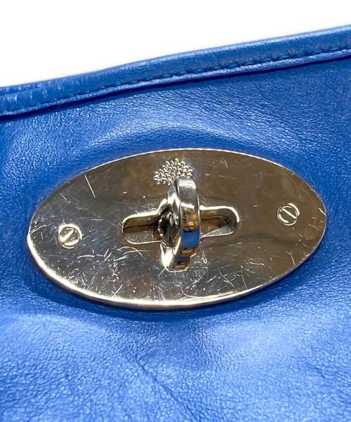 MULBERRY（マルベリー）MULBERRY (マルベリー) MEDIUM DORSET TOTE/ミディアムドーセットトート ブルーの古着・服飾アイテム