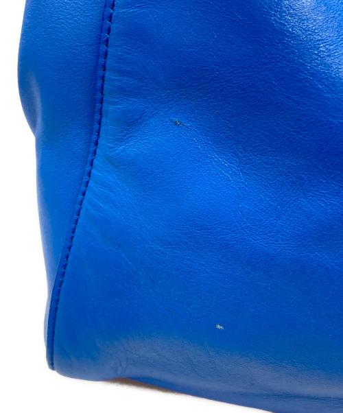 MULBERRY（マルベリー）MULBERRY (マルベリー) MEDIUM DORSET TOTE/ミディアムドーセットトート ブルーの古着・服飾アイテム
