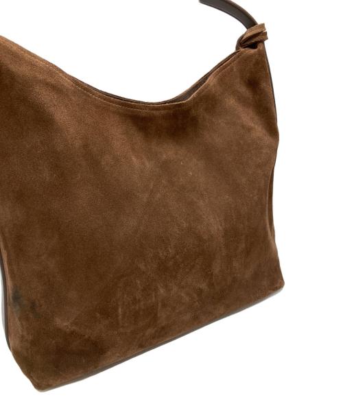 ROH SEOUL（ローソウル）ROH SEOUL (ローソウル) Pulpy hobo bag Suede/パルピー ホーボーバッグ スエード ブラウンの古着・服飾アイテム