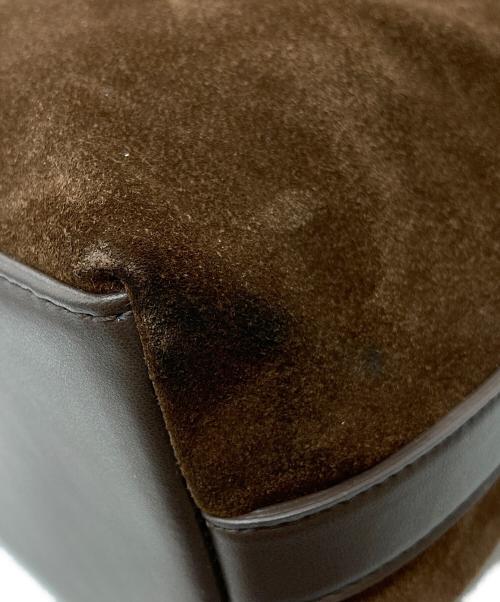 ROH SEOUL（ローソウル）ROH SEOUL (ローソウル) Pulpy hobo bag Suede/パルピー ホーボーバッグ スエード ブラウンの古着・服飾アイテム