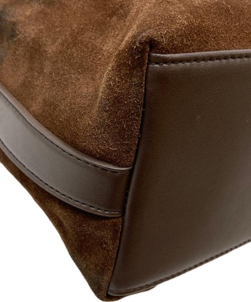 ROH SEOUL（ローソウル）ROH SEOUL (ローソウル) Pulpy hobo bag Suede/パルピー ホーボーバッグ スエード ブラウンの古着・服飾アイテム