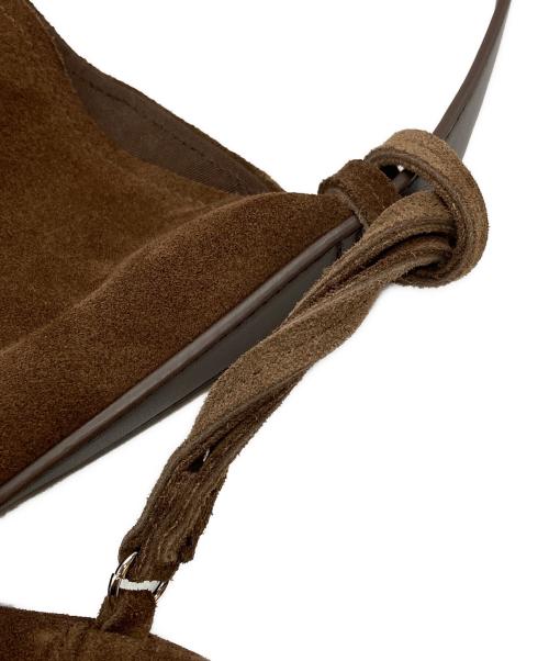 ROH SEOUL（ローソウル）ROH SEOUL (ローソウル) Pulpy hobo bag Suede/パルピー ホーボーバッグ スエード ブラウンの古着・服飾アイテム