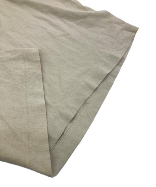 stussy（ステューシー）stussy (ステューシー) 80sショーンフォントロゴプリントTシャツ ベージュ サイズ:Ｍの古着・服飾アイテム