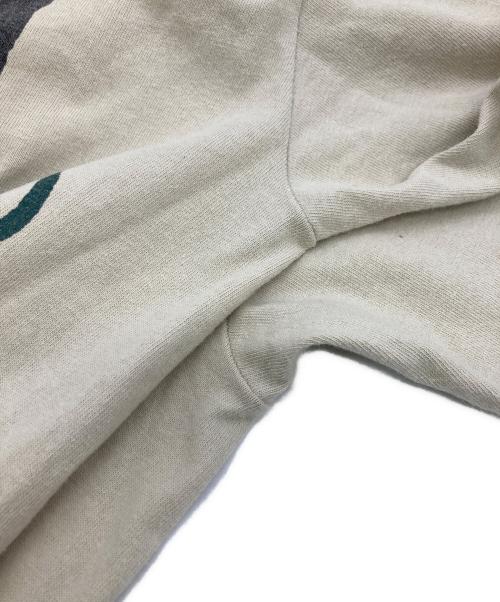 stussy（ステューシー）stussy (ステューシー) 80sショーンフォントロゴプリントTシャツ ベージュ サイズ:Ｍの古着・服飾アイテム