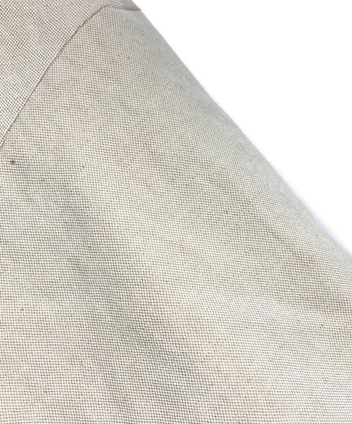 DRAWER（ドゥロワー）DRAWER (ドゥロワー) バックタックノーカラージャケット/Back Tuck Collarless Jacket ベージュ サイズ:36の古着・服飾アイテム