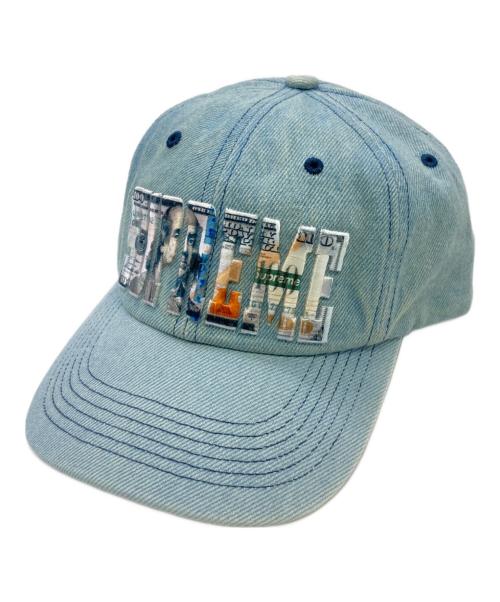 SUPREME（シュプリーム）SUPREME (シュプリーム) Embroidered Money Logo 6-Panel ブルー サイズ:freeの古着・服飾アイテム