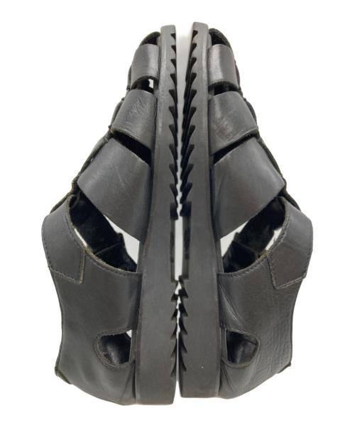 PARABOOT（パラブーツ）PARABOOT (パラブーツ) パシフィック/グルカサンダル/PACIFIC Gurkha sandalsパシフィック/グルカサンダル/PACIFIC Gurkha sandals ブラック サイズ:40の古着・服飾アイテム