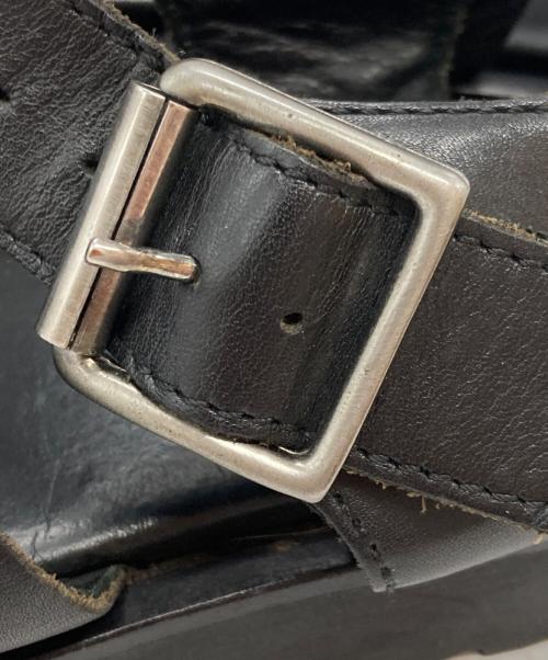 PARABOOT（パラブーツ）PARABOOT (パラブーツ) パシフィック/グルカサンダル/PACIFIC Gurkha sandalsパシフィック/グルカサンダル/PACIFIC Gurkha sandals ブラック サイズ:40の古着・服飾アイテム