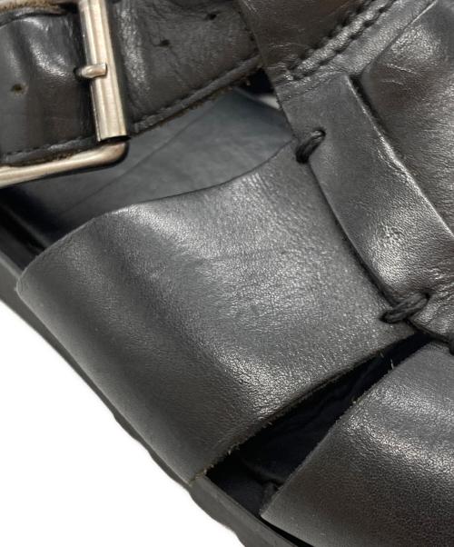 PARABOOT（パラブーツ）PARABOOT (パラブーツ) パシフィック/グルカサンダル/PACIFIC Gurkha sandalsパシフィック/グルカサンダル/PACIFIC Gurkha sandals ブラック サイズ:40の古着・服飾アイテム