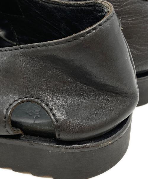 PARABOOT（パラブーツ）PARABOOT (パラブーツ) パシフィック/グルカサンダル/PACIFIC Gurkha sandalsパシフィック/グルカサンダル/PACIFIC Gurkha sandals ブラック サイズ:40の古着・服飾アイテム