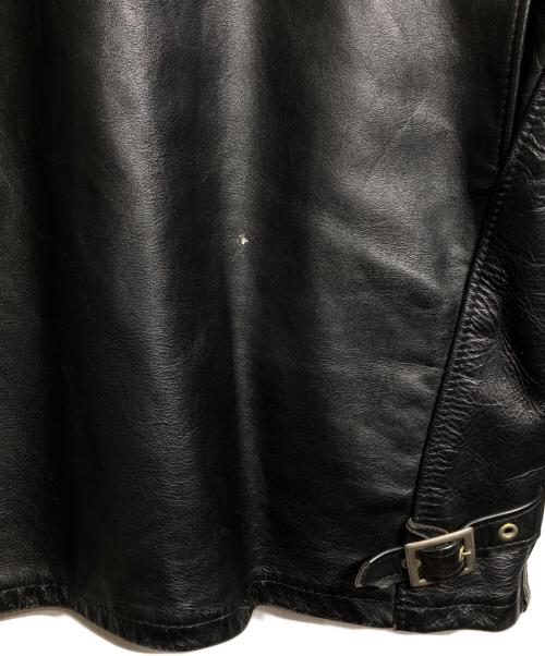 Schott（ショット）Schott (ショット) 641レザーライダースジャケット/Leather jacket ブラック サイズ:38の古着・服飾アイテム