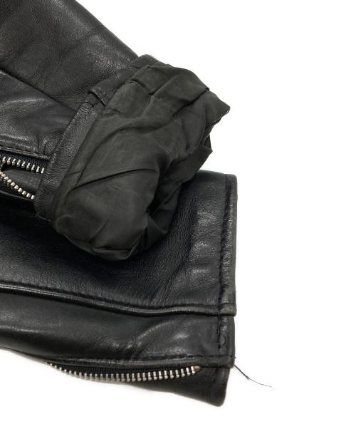 Schott（ショット）Schott (ショット) 641レザーライダースジャケット/Leather jacket ブラック サイズ:38の古着・服飾アイテム