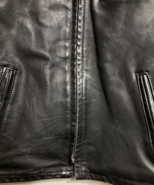 Schott（ショット）Schott (ショット) 641レザーライダースジャケット/Leather jacket ブラック サイズ:38の古着・服飾アイテム