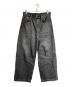 Acne studios（アクネ ストゥディオズ）の古着「1989 ash blackバギーデニムパンツ/Acne Studios 1989 Ash Black Loose Fit Jeans」｜グレー