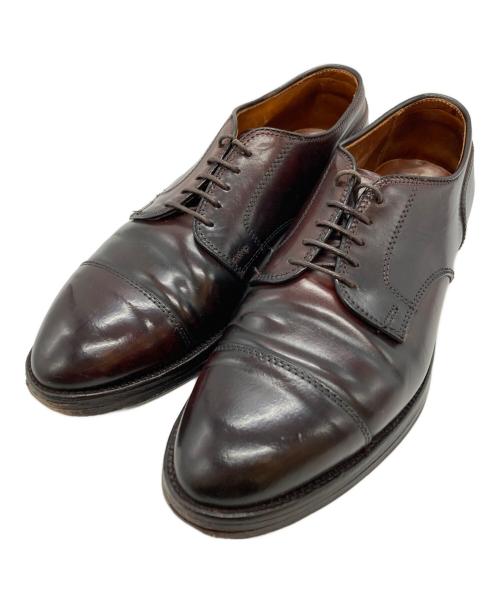 Alden（オールデン）Alden (オールデン) ストレートチップシューズ/Straight Tip バーガンディー サイズ: 7・1/2(D)の古着・服飾アイテム
