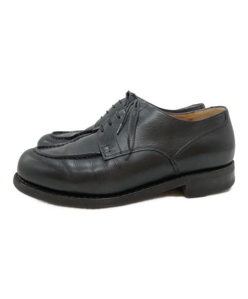 PARABOOT（パラブーツ）PARABOOT (パラブーツ) CHAMBORD/Uチップレザーシューズ/UTip Leather Shoes ブラック サイズ:7の古着・服飾アイテム