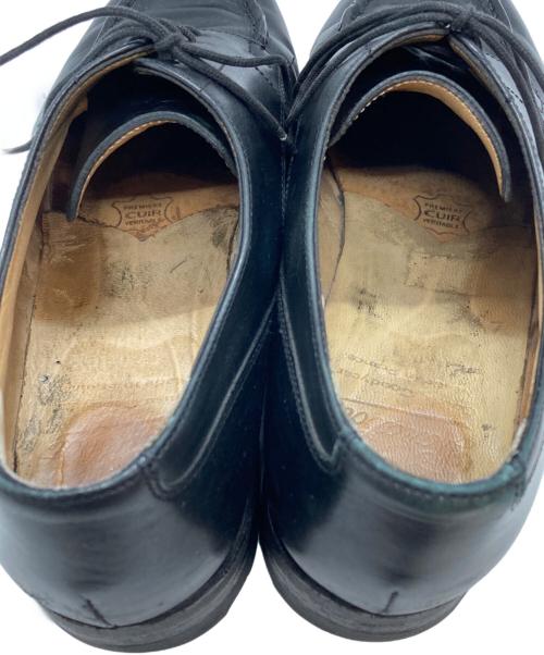 PARABOOT（パラブーツ）PARABOOT (パラブーツ) CHAMBORD/Uチップレザーシューズ/UTip Leather Shoes ブラック サイズ:7の古着・服飾アイテム