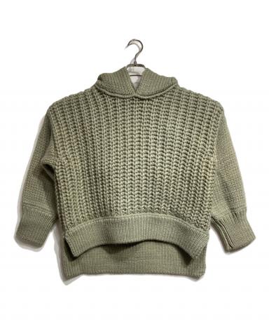 フェンディ ニットトップス  FZY467【Bランク】【中古】 中古・古着通販】FENDI (フェンディ) 厚手ニット ベージュ サイズ:38