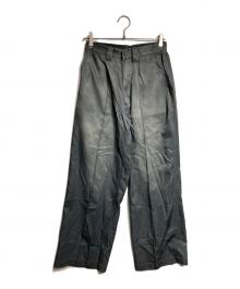 OLD JOE & Co.（オールドジョー）の古着「PATINA-RAYON SPORTING TROUSER/パティーナ レーヨン スポーティング トラウザー」｜グレー