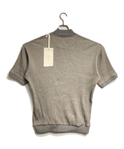 OLD JOE & Co.（オールドジョー）OLD JOE & Co. (オールドジョー) MOCK-NECK COTTON YAK REBED TOPS/モックネックニット グレー サイズ:40の古着・服飾アイテム