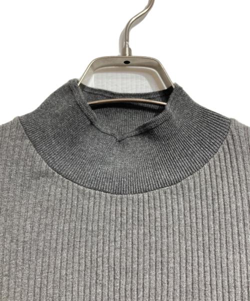 OLD JOE & Co.（オールドジョー）OLD JOE & Co. (オールドジョー) MOCK-NECK COTTON YAK REBED TOS/モックネックニット グレー サイズ:40の古着・服飾アイテム