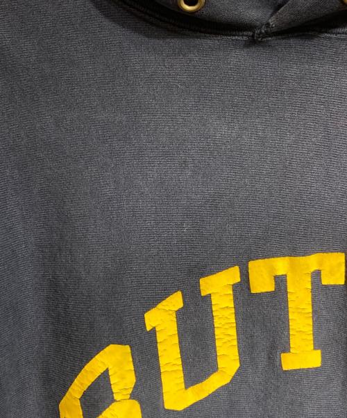 Champion（チャンピオン）Champion (チャンピオン) ラバープリントリバースウィーブパーカー/Rubber Print Reverse Weave Hoodie ブラック サイズ:XXLの古着・服飾アイテム