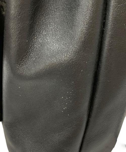 GUCCI（グッチ）GUCCI (グッチ) バンブーレザーミニリュック/ Bamboo Leather Mini Backpack ブラックの古着・服飾アイテム