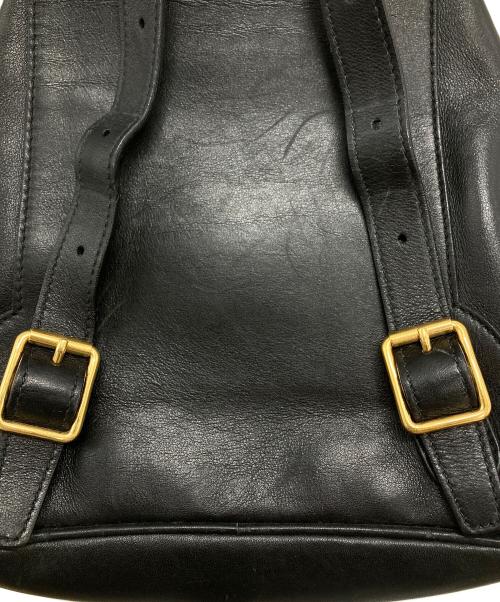 GUCCI（グッチ）GUCCI (グッチ) バンブーレザーミニリュック/ Bamboo Leather Mini Backpack ブラックの古着・服飾アイテム